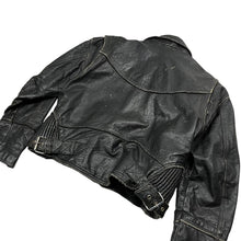 Load image into Gallery viewer, Highway One Classic Leather Biker Jacket - Size L
