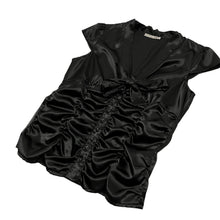 Load image into Gallery viewer, Women's Dynamite Ruffled Bow-tie Blouse - Size L
