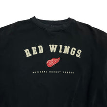 Load image into Gallery viewer, Detroit Red Wings Felt Embroidered Crewneck Sweatshirt - Size XL
