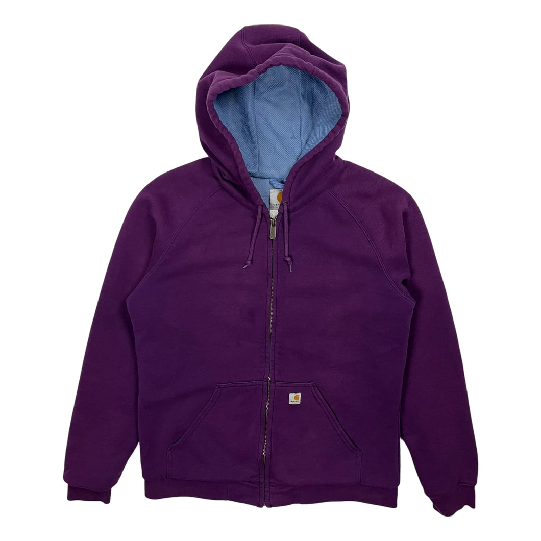 Carhartt For Women Heavyweight Lined Zip Up Hoodie - Size L