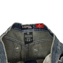 Load image into Gallery viewer, Deadstock Women&#39;s Moto Jeans Baggy Denim Shorts - Size S
