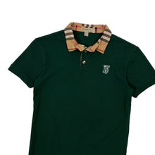 Load image into Gallery viewer, Burberry Nova Check Knit Polo - Size S
