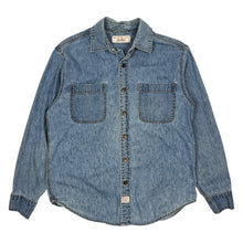 Load image into Gallery viewer, Levi's Copper Button Denim Up Shirt - Size L
