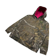Load image into Gallery viewer, Women&#39;s Realtree Camo Contrast Stitched Hoodie - Size L
