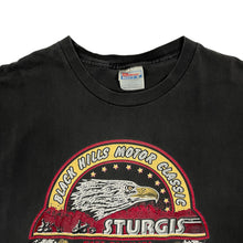 Load image into Gallery viewer, Sun Baked 2001 Sturgis Black Hills Biker Rally Tee - Size L/XL
