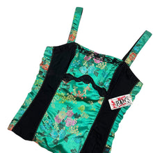 Load image into Gallery viewer, Deadstock Women&#39;s Tripp NYC Hot Topics Satin Floral Tank - Size M
