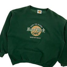 Load image into Gallery viewer, Hard Rock Cafe Save The Planet Crewneck Sweatshirt - Size L
