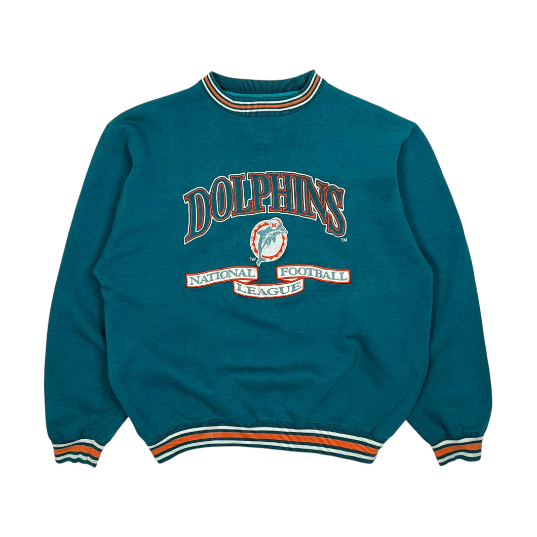 Miami Dolphins NFL Logo Athletic Sweatshirt - Size L
