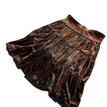 Load image into Gallery viewer, Women's Digital Clothing Animal Print Velour Skirt - Size M/L
