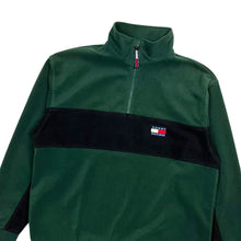 Load image into Gallery viewer, Tommy Hilfiger Two Tone Quarter Zip Pullover - Size L/XL
