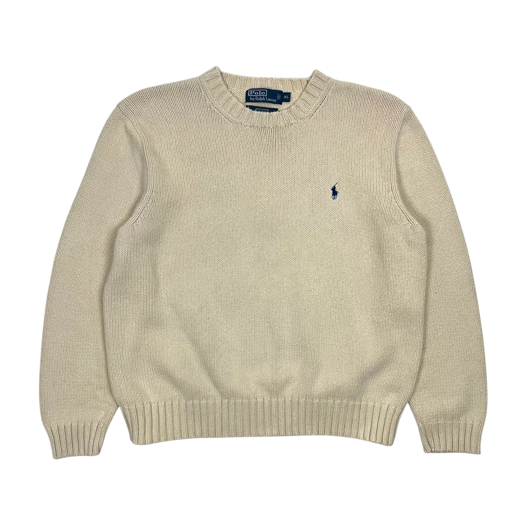 Polo By Ralph Lauren Heavyweight Knit Sweater - Size L