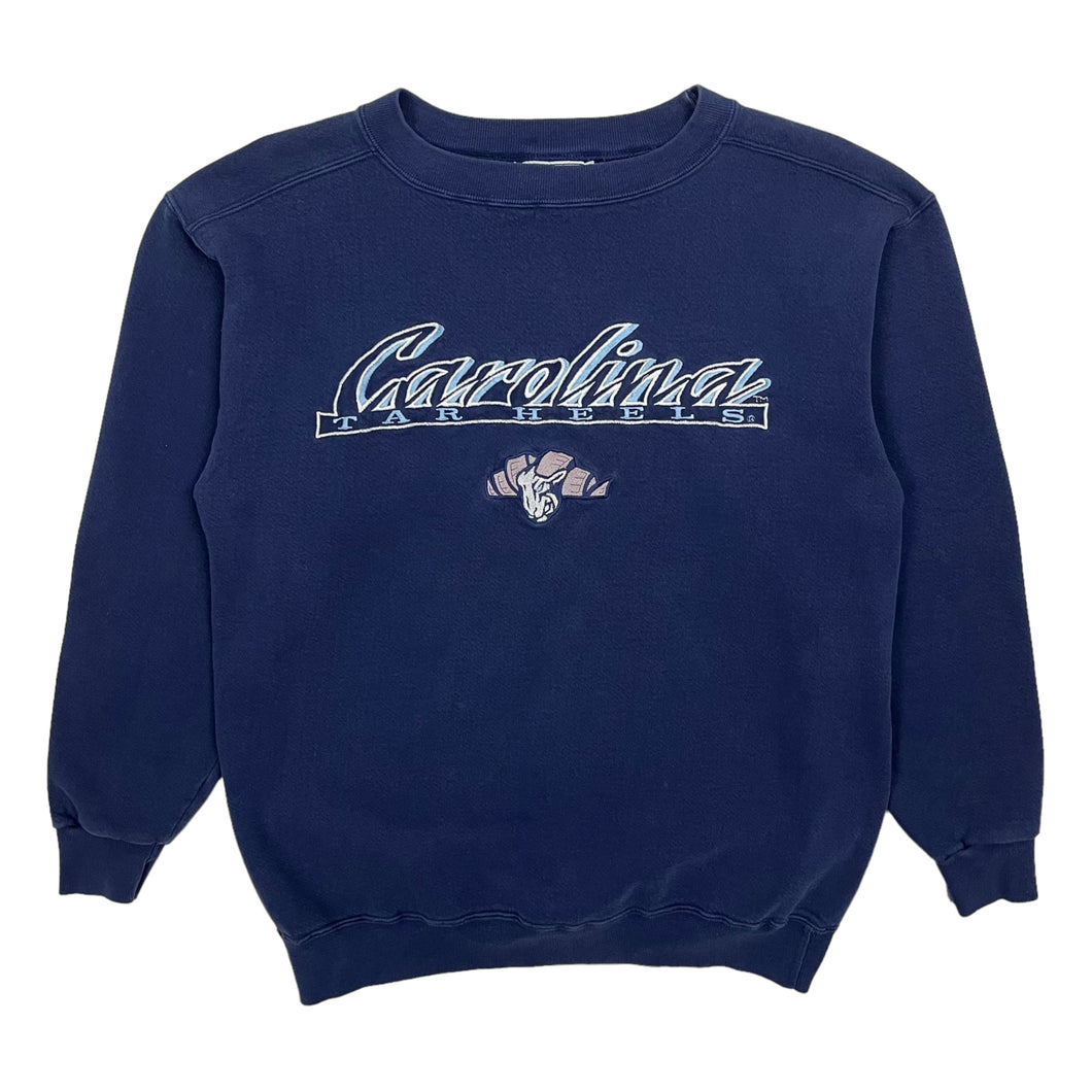 North Carolina Tar Heels Embroidered Crewneck Sweatshirt - Size L