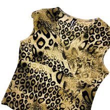 Load image into Gallery viewer, Women&#39;s Primadonna Layered Cheetah Print Blouse - Size L
