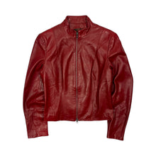 Load image into Gallery viewer, Women's Danier Leather Café Racer Jacket - Size S/M
