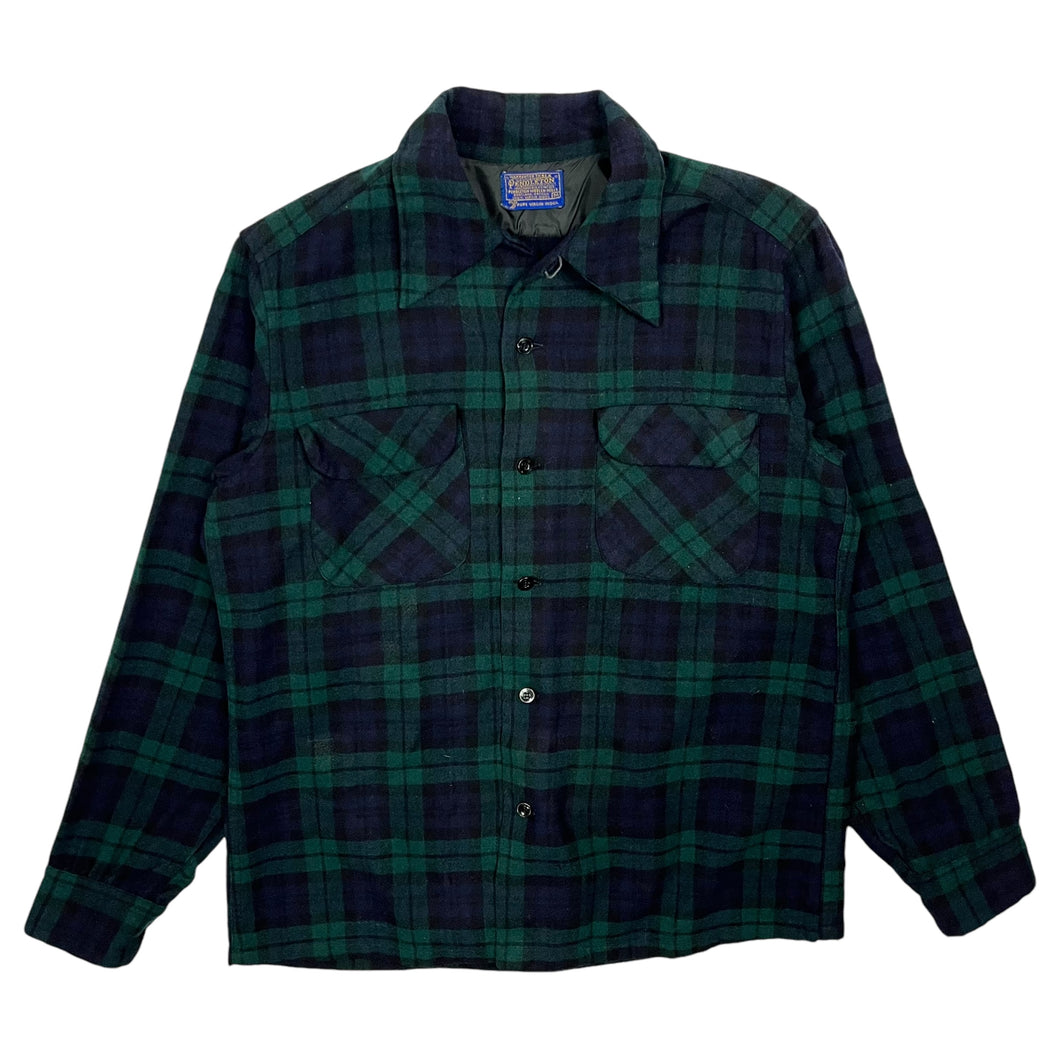 Pendleton Loop Collar Wool Flannel - Size L