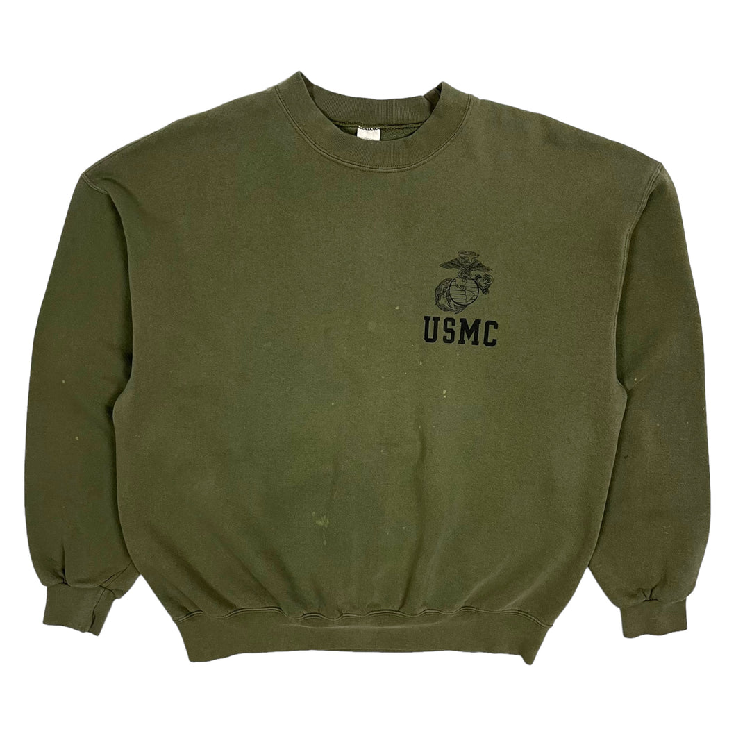 United States Marine Corps Crewneck Sweatshirts - Size L