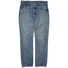 Load image into Gallery viewer, Levi&#39;s 501XX USA Made Distressed Denim Jeans - Size 34&quot;
