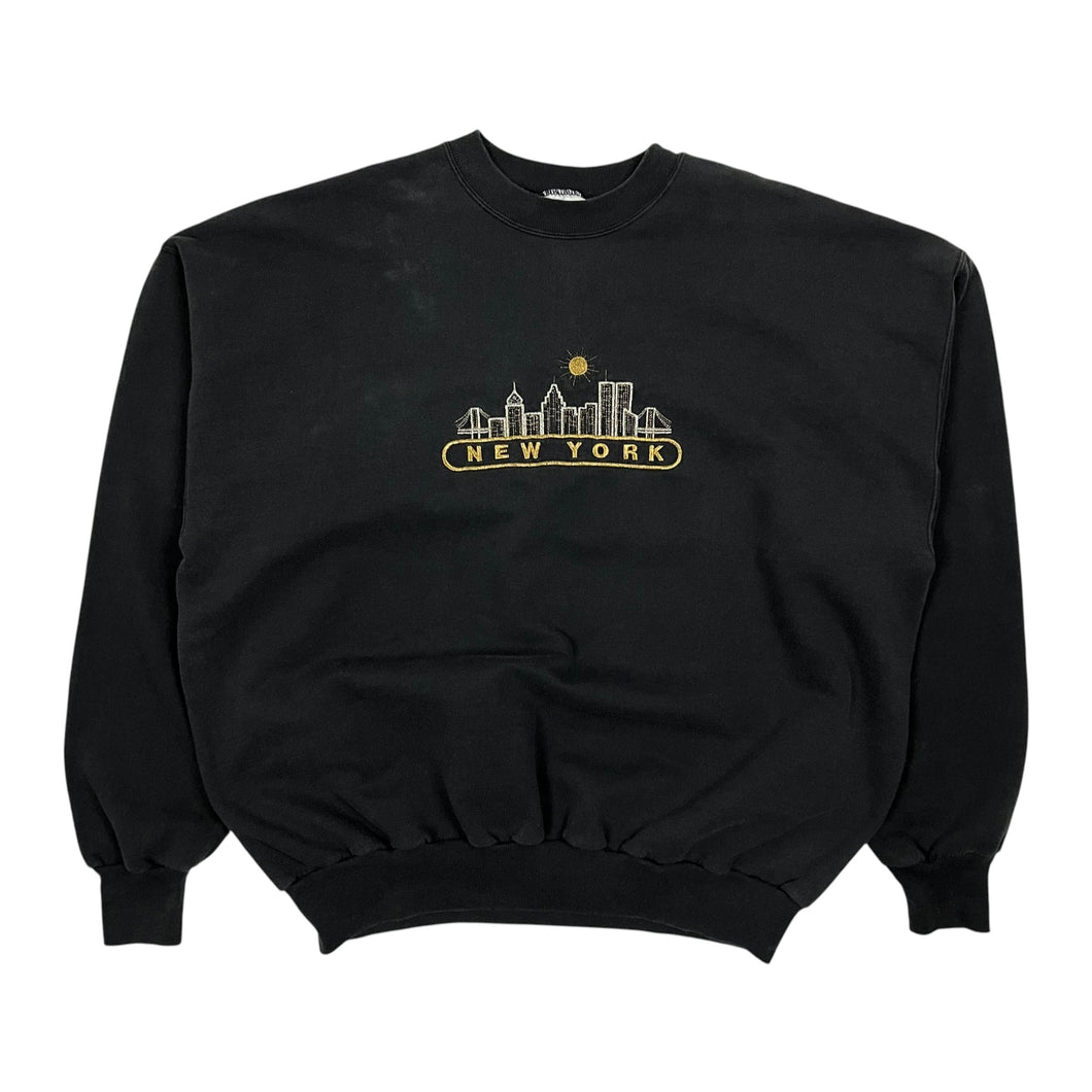 New York Skyline Crewneck Sweatshirt - Size XXL
