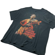 Load image into Gallery viewer, Distressed The Texas Chainsaw Massacre Leather Face Tee - Size XL
