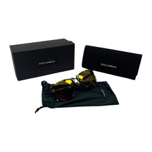 Load image into Gallery viewer, Dolce &amp; Gabbana Reflective Lens Tortoise Shell Sunglasses - O/S
