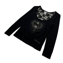 Load image into Gallery viewer, Women&#39;s Parasuco Embellished Mesh-Back Rose Long Sleeve - Size M

