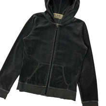 Load image into Gallery viewer, Women&#39;s Juicy Couture Terry Cloth Hooded Track Jacket - Size M
