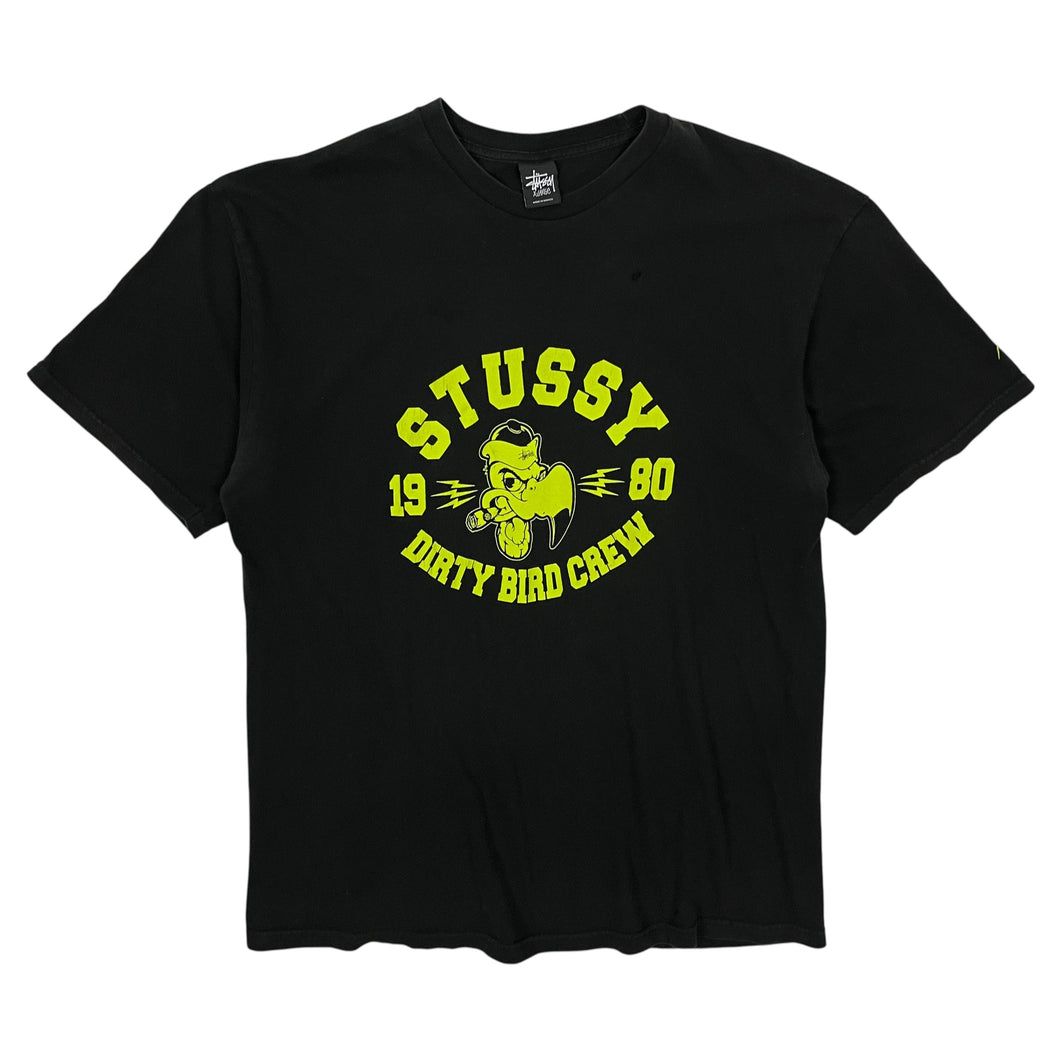 Stussy Dirty Bird Crew Tee - Size XL