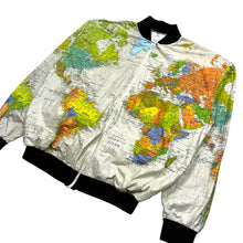 Load image into Gallery viewer, 1989 Wearin&#39; The World Tyvek Map Jacket - Size M/L
