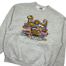 Load image into Gallery viewer, Old Vegas Strip Crewneck Sweatshirt - Size L/XL
