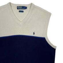 Load image into Gallery viewer, Polo By Ralph Lauren Two Tone Sweater Vest - Size M
