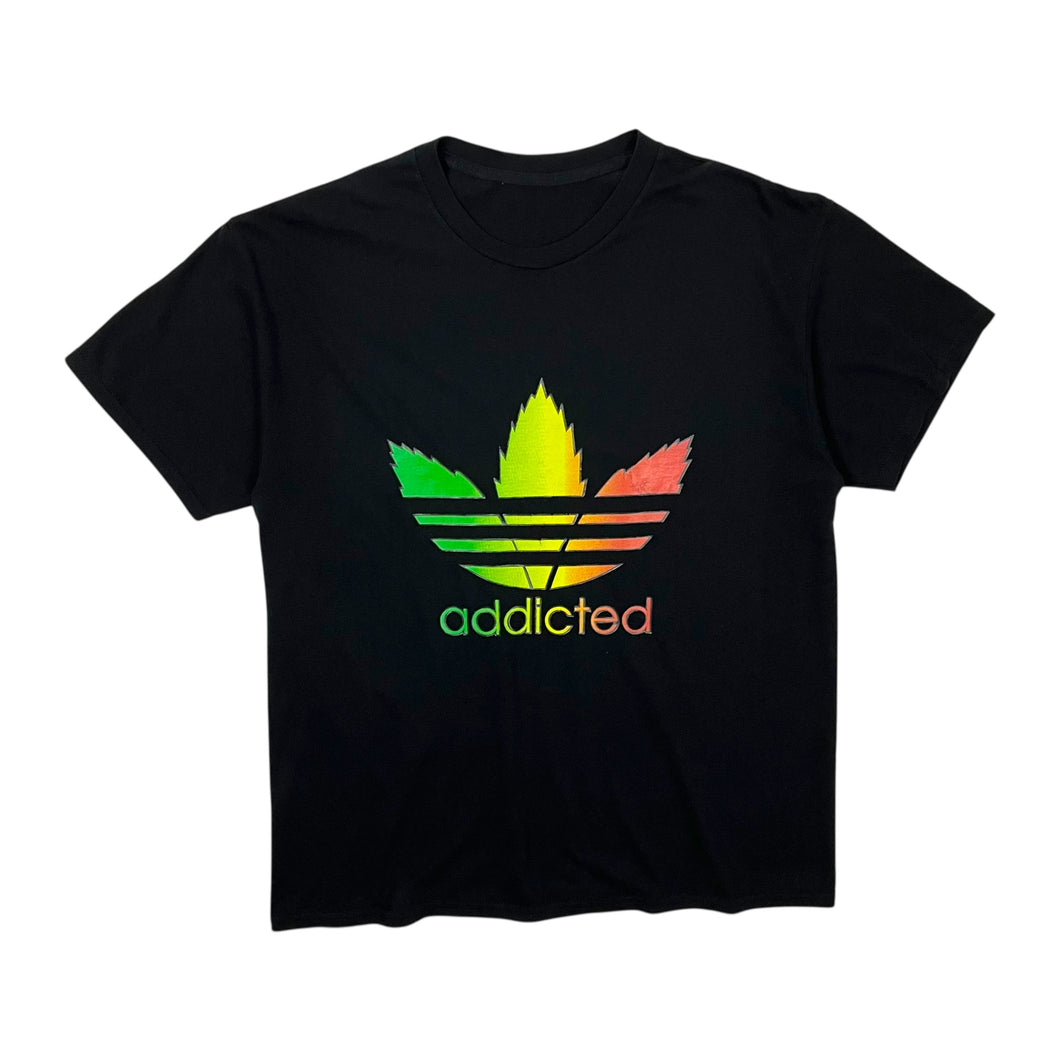 Addicted Weed Parody Tee - Size L