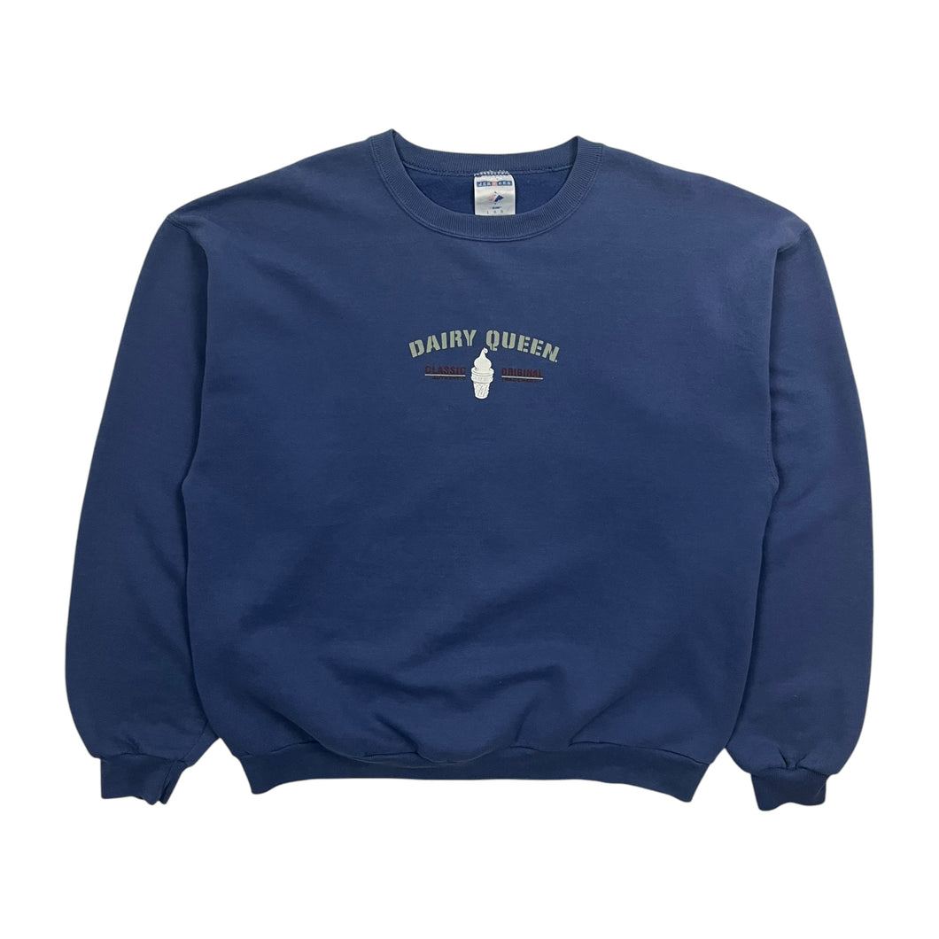 Dairy Queen Soft Serve Crewneck Sweatshirt - Size L