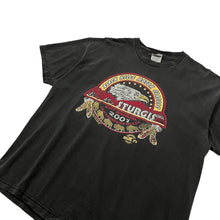 Load image into Gallery viewer, Sun Baked 2001 Sturgis Black Hills Biker Rally Tee - Size L/XL
