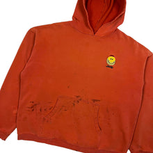 Load image into Gallery viewer, Distressed Painter&#39;s Jeep Smiley Pullover Hoodie - Size XL
