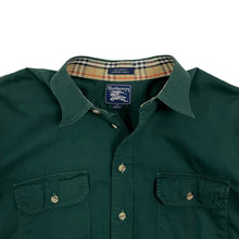 Load image into Gallery viewer, Burberrys Nova Check USA Made Button Up Shirt - Size L/XL
