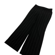 Load image into Gallery viewer, Women's Pinstriped Flared Trousers - Size M
