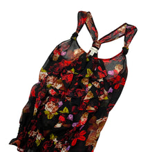 Load image into Gallery viewer, Women's Dynamite Floral Riffled Top - Size XS

