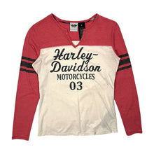 Load image into Gallery viewer, Women&#39;s Harley-Davidson Henley Long Sleeve - Size M
