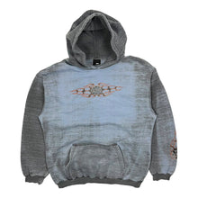 Load image into Gallery viewer, No Fear Faux Distressed Flame Pullover Hoodie - Size XXL
