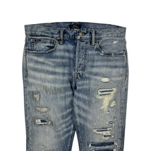 Load image into Gallery viewer, Polo By Ralph Lauren Varick Slim Repaired Denim Jeans - Size 34&quot;
