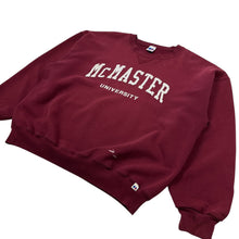 Load image into Gallery viewer, Russell McMaster University Crewneck Sweatshirt - Size XL/XXL

