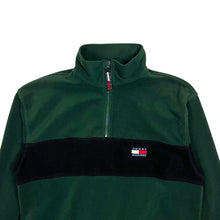 Load image into Gallery viewer, Tommy Hilfiger Two Tone Quarter Zip Pullover - Size L/XL
