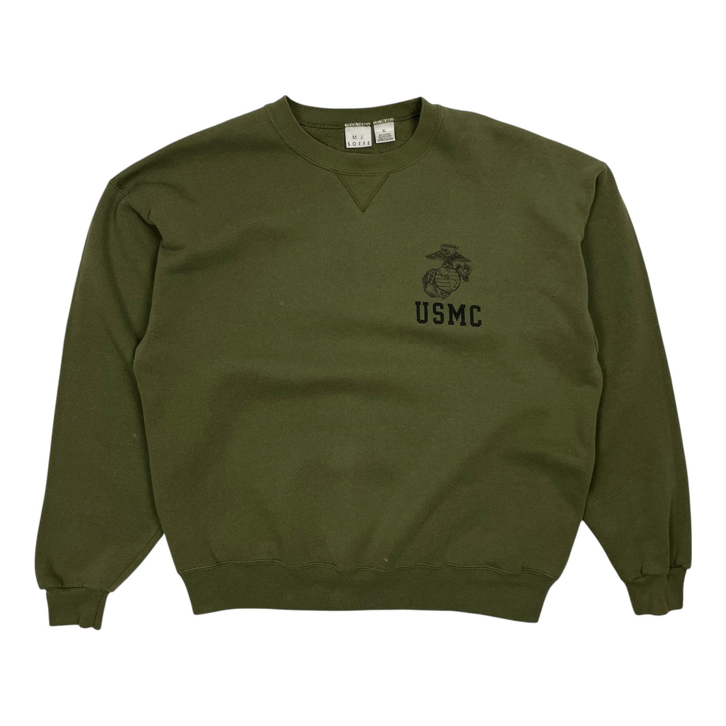 United States Marine Corps Logo Crewneck Sweatshirt - Size XL