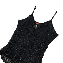 Load image into Gallery viewer, Women&#39;s Beaded Sequin Tank Top - Size M
