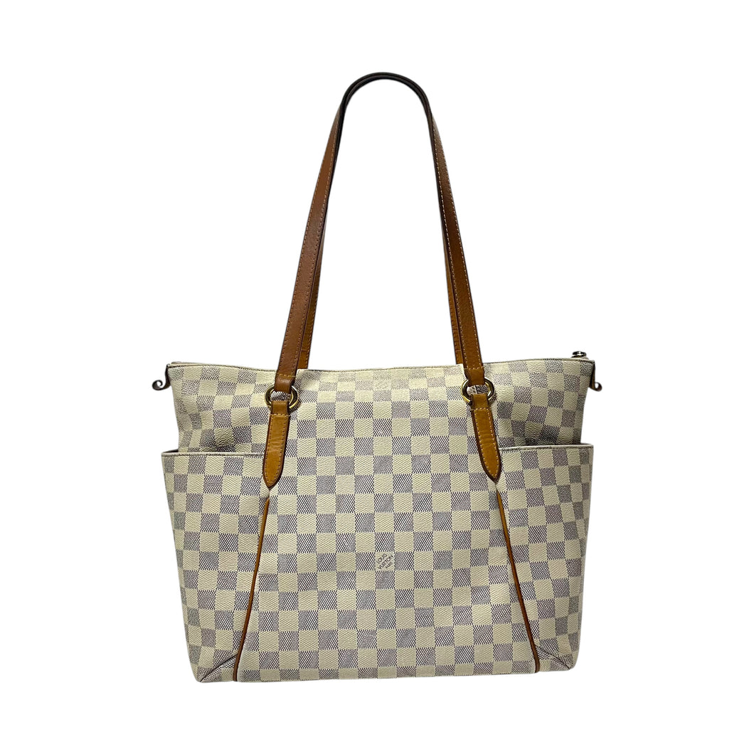 Louis Vuitton Totally MM Damier Azur Bag - O/S