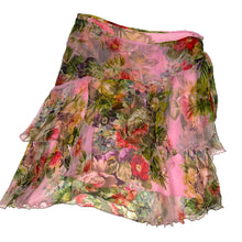 Load image into Gallery viewer, Women&#39;s L&#39;pogee Floral Beaded Wrap Around Skirt - Size S
