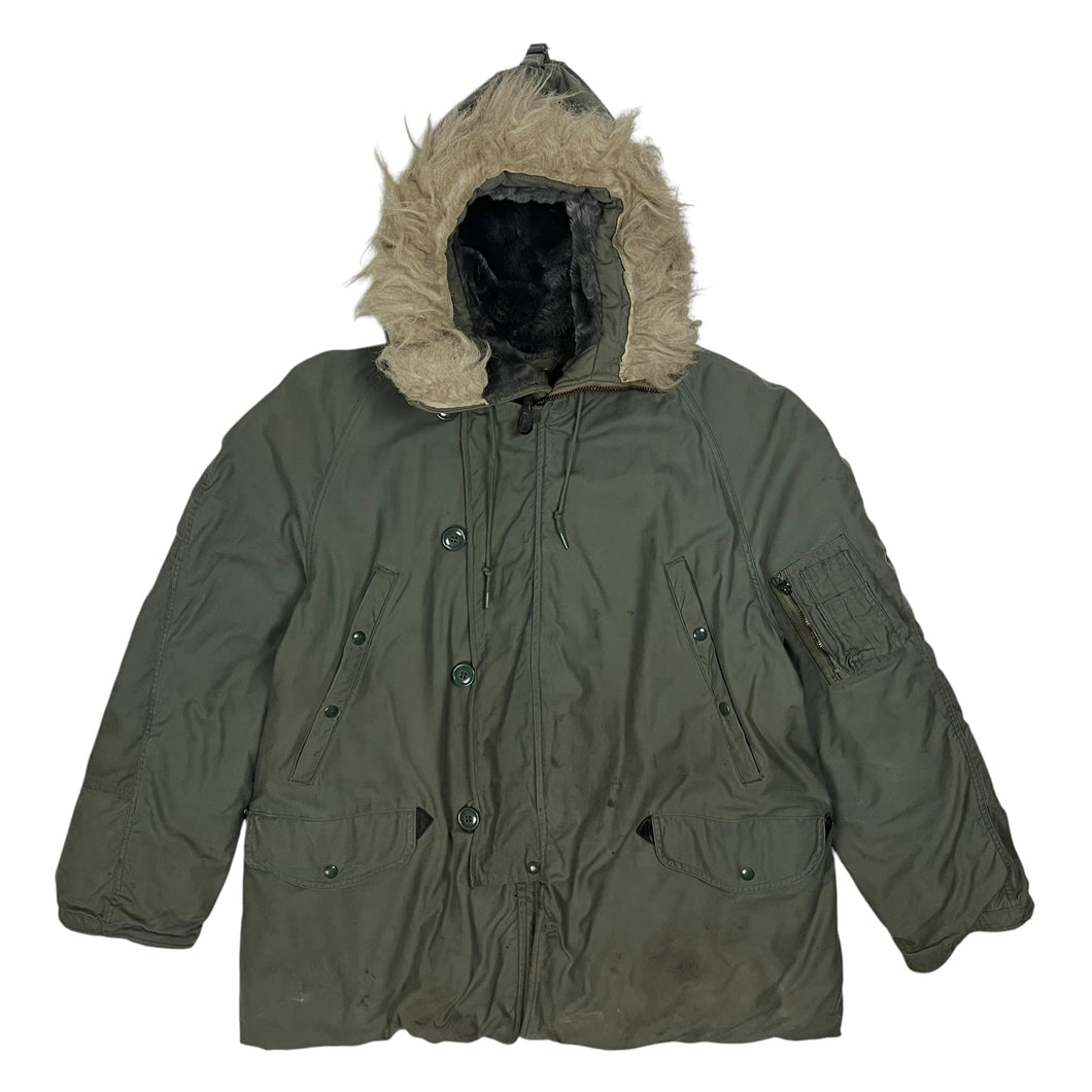 1981 US Army Type N-3B Extreme Cold Weather Parker - Size XL