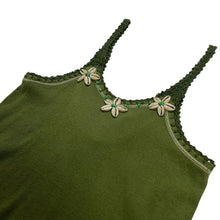 Load image into Gallery viewer, Women&#39;s Replay Floral Seashell Ribbed Tank - Size M
