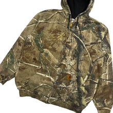 Load image into Gallery viewer, Carhartt Real Tree Lined Zip Up Hoodie - Size XXL
