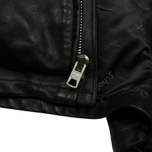 Load image into Gallery viewer, Schott NYC USA Made Cafe Racer Leather Jacket - Size L/XL
